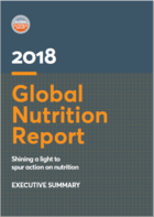 Global Nutrition Report 2018 :Biodiversity For Food And Nutrition